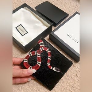 Gucci Snake Men Wallet - Brand New
